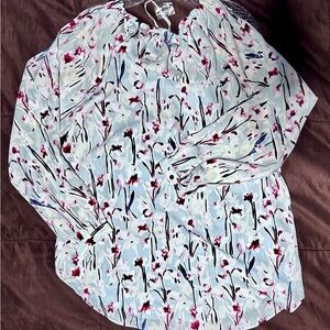 Haute Hippie Abstract Print Blouse